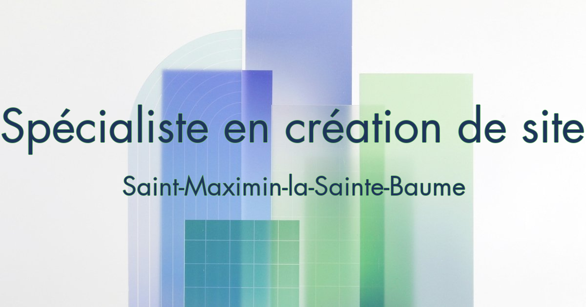 Spécialiste en création de site web sur Saint-Maximin-la-Sainte-Baume - Réalisations Web CARRY.ENERGY